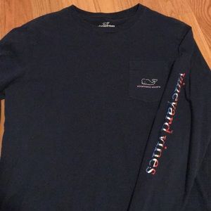 Vineyard Vines Long Sleeve Pocket T